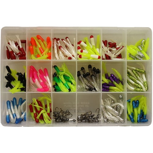 2.5" SOUTHERN PRO SUPER TUBES CRAPPIE WALLEYE BASS PERCH LURES 25 PK CRAPPIE JIG